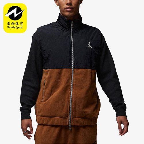 Nike/耐克正品JORDAN男士经典时尚拼接保暖运动棉马甲FD8629-281