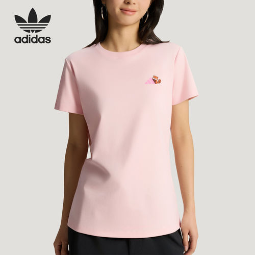 Adidas/阿迪达斯官方正品GFX T-SHIRT1女士运动休闲短袖T恤KX6816
