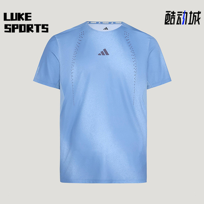 Adidas/阿迪达斯正品夏季款男士亲肤透气经典运动短袖T恤KY5051