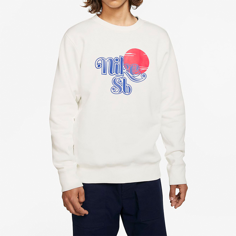 耐克男士运动休闲卫衣圆领