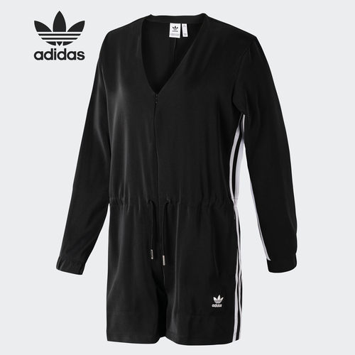 Adidas/阿迪达斯正品三叶草 JUMPSUIT 女子运动连体套装 FL4060