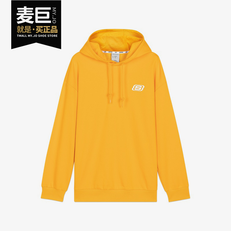 Skechers/斯凯奇正品 当季新款男子连帽套头衫休闲运动卫衣