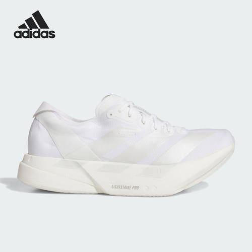 Adidas/阿迪达斯正品ADIZERO男士透气缓震经典厚底跑步鞋JR6366