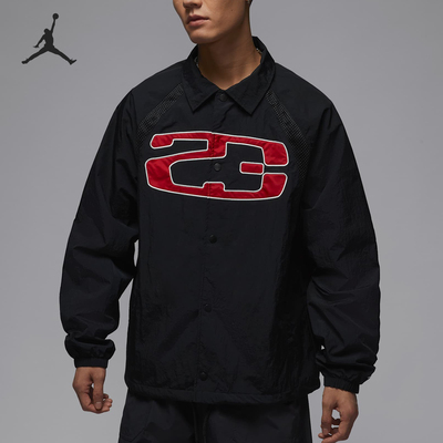 Nike/耐克正品JORDAN男士宽松翻领健身运动外套HF9332-010