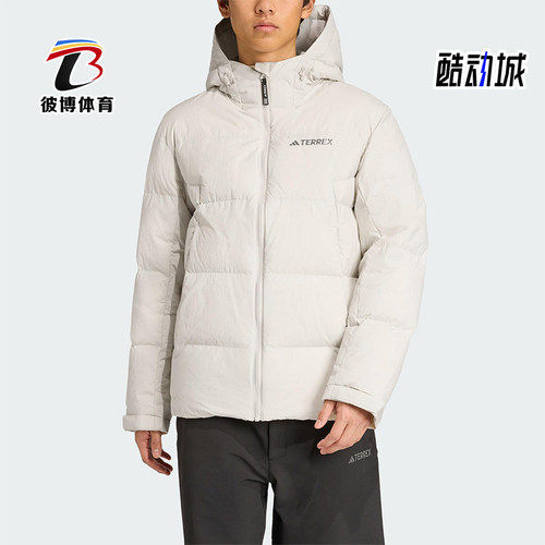 Adidas/阿迪达斯正品冬季男士运动户外拒水防风经典羽绒服JV8722