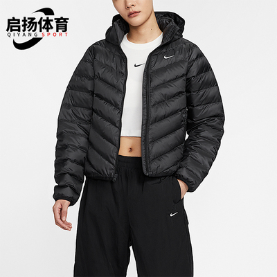 Nike/耐克正品Therma-FIT女士连帽经典保暖运动羽绒服HV5106-010