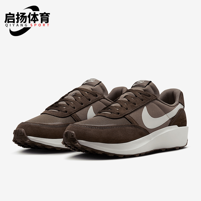 Nike/耐克正品Waffle Nav男士耐磨运动低帮透气休闲鞋FJ4195-201
