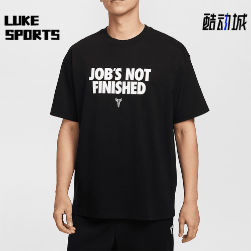 Nike/耐克正品2025Kobe男士宽松休闲印花经典透气短袖II6592-010