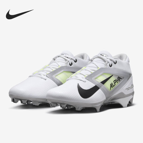 Nike耐克正品Alpha Menace 4 FG减震耐磨抓地足球鞋FD7037-100