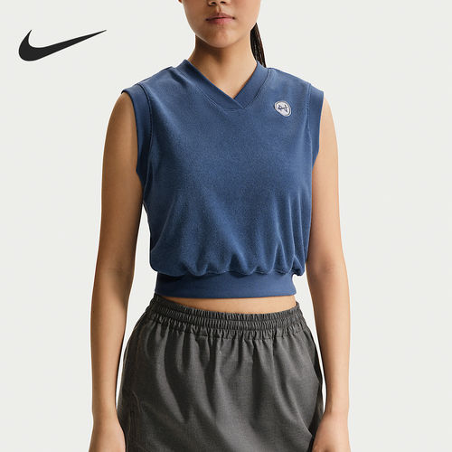 Nike/耐克正品Sportswear女士针织柔软无袖背心T恤IF0574-461