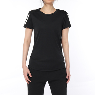 OWN THE RUN Adidas 女子跑步短袖 新款 TEE T恤DQ2618 阿迪达斯正品