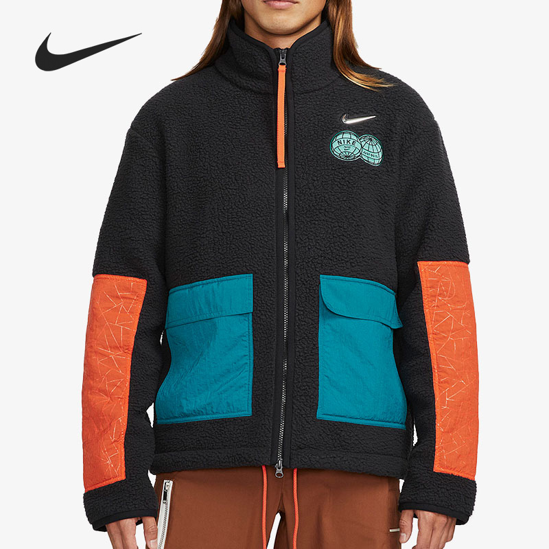 Nike耐克正品男子羊羔绒外套