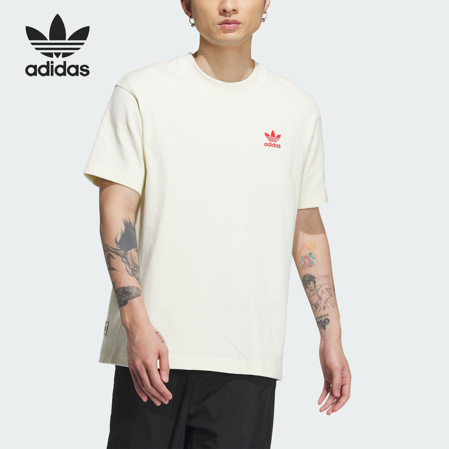 Adidas阿迪达斯男女龙年运动短袖