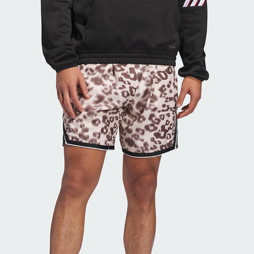 Adidas/阿迪达斯正品夏季款男士图案满印时尚透气舒适短裤JD4467