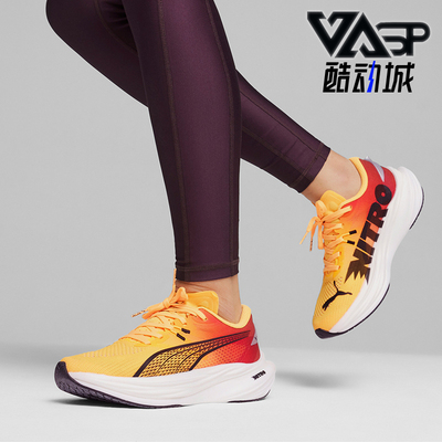 Puma/彪马正品DEVIATE女士经典缓震耐磨运动透气时尚低帮跑步鞋