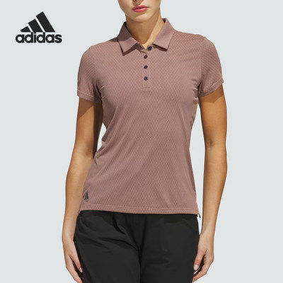 Adidas/阿迪达斯官方正品2026春季款女士套头透气POLO衫JE9904