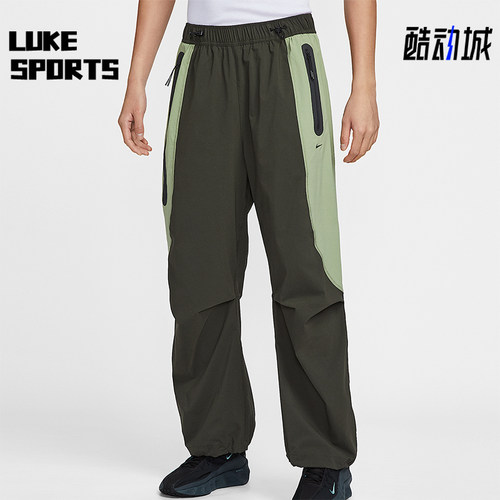 Nike/耐克正品Dri-FIT男士休闲拼接宽松运动束脚长裤IH8467-355