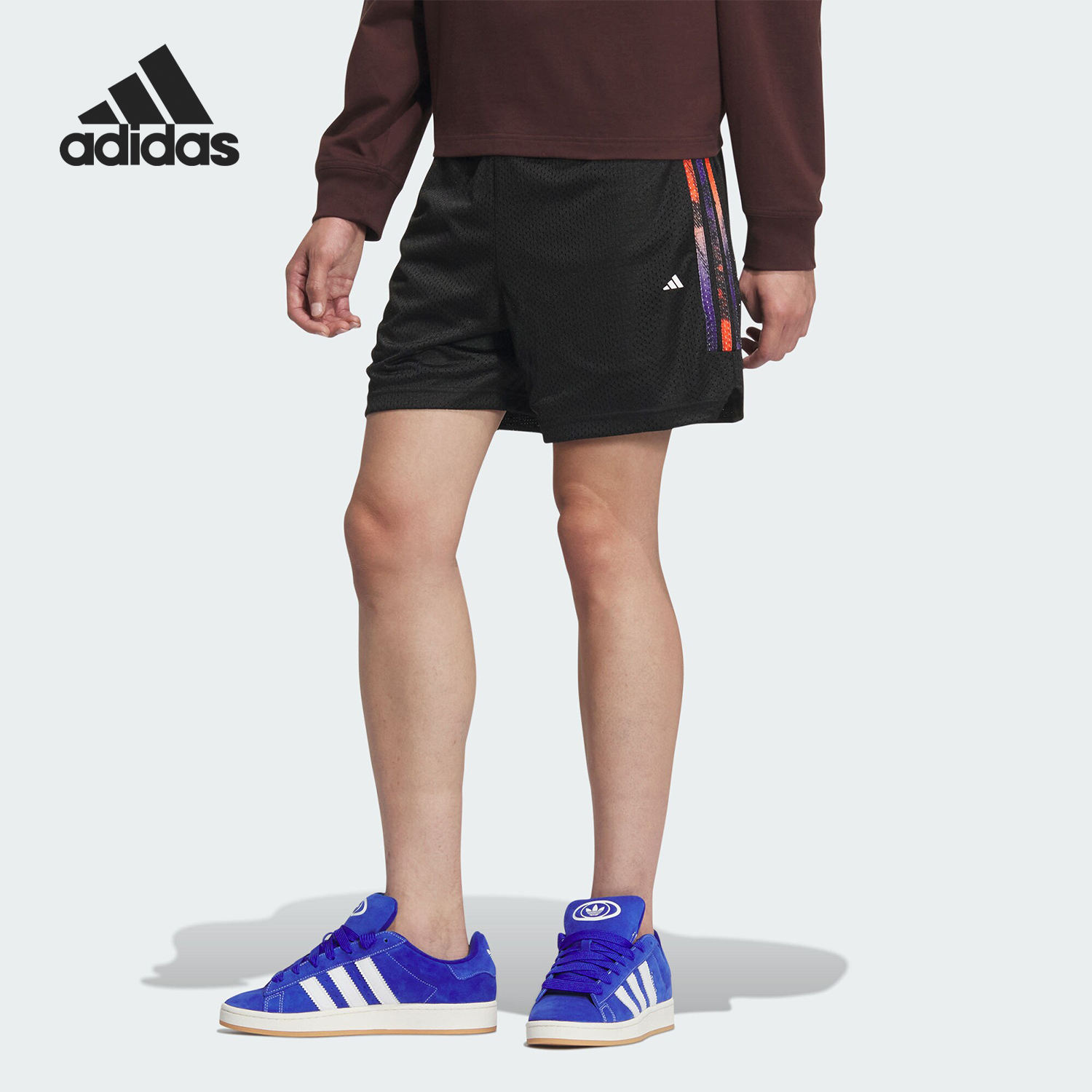 Adidas/阿迪达斯正品BB 3S SHORT 男士篮球运动短裤JI9759