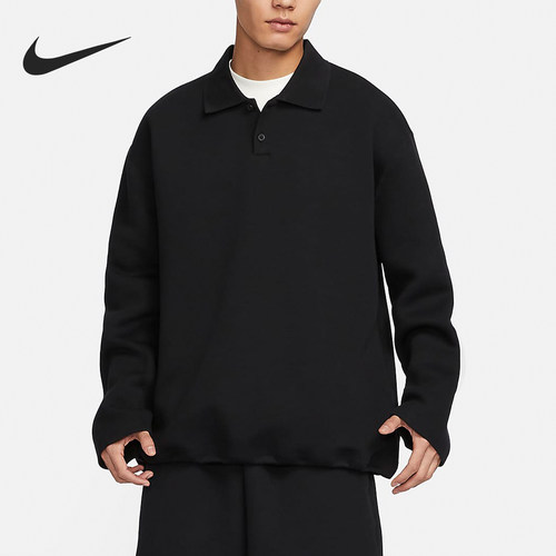 Nike/耐克正品春季新款男士休闲宽松翻领套头卫衣FN3402-010