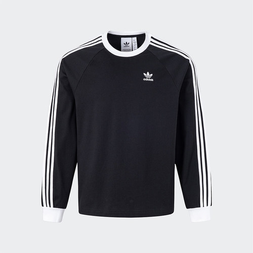 Adidas/阿迪达斯正品三叶草男士经典宽松休闲圆领T恤KE5824