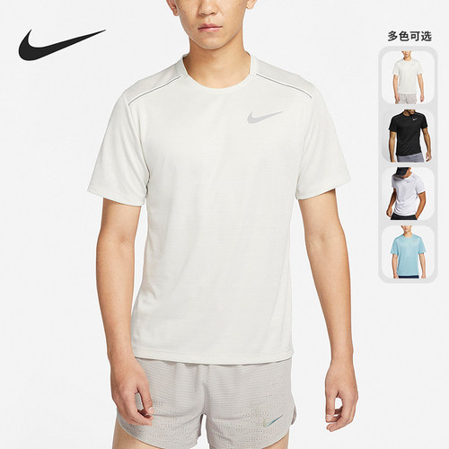 Nike/耐克正品夏季新款男子圆领透气运动短袖T恤AJ7566-494