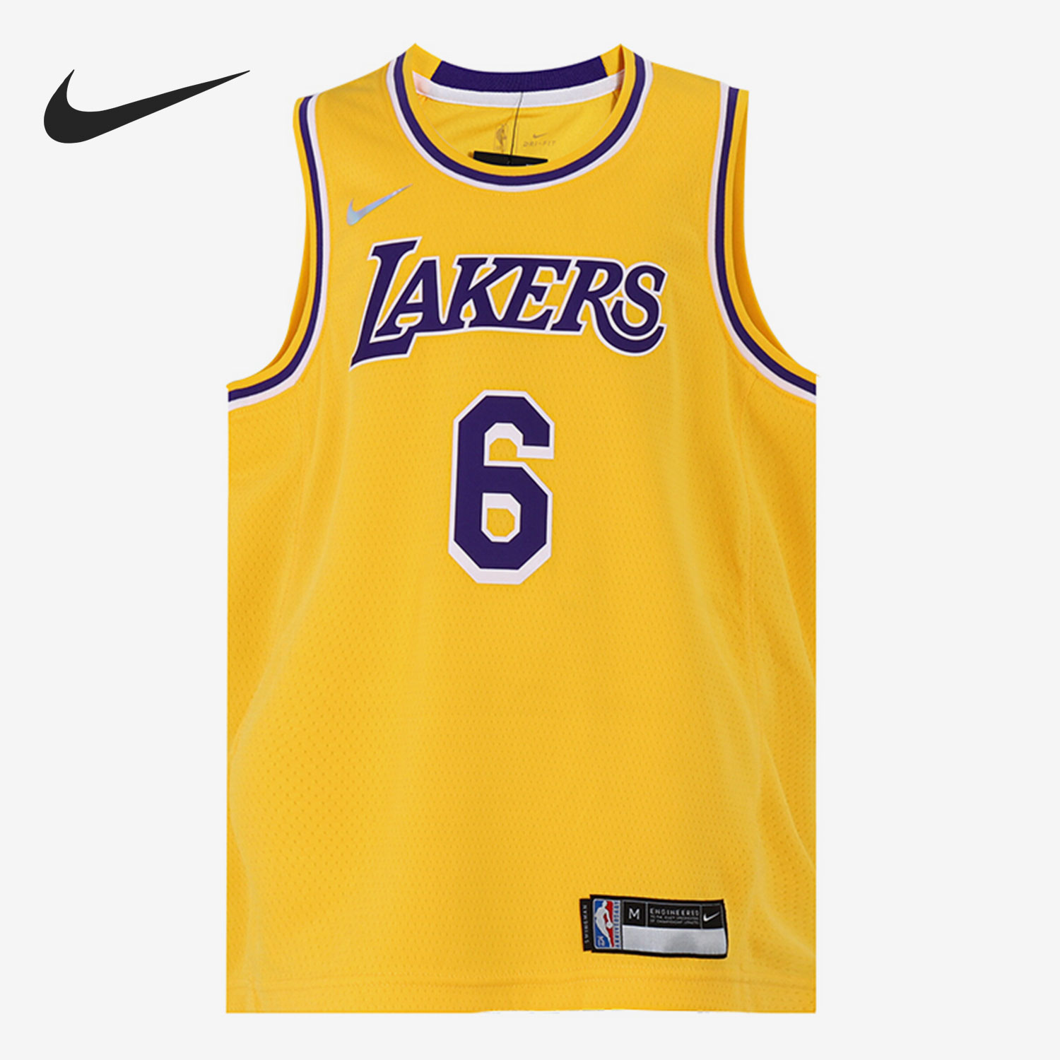 Nike/耐克正品大童湖人篮球运动无袖球衣 3Z2B7BU1P-LAK06