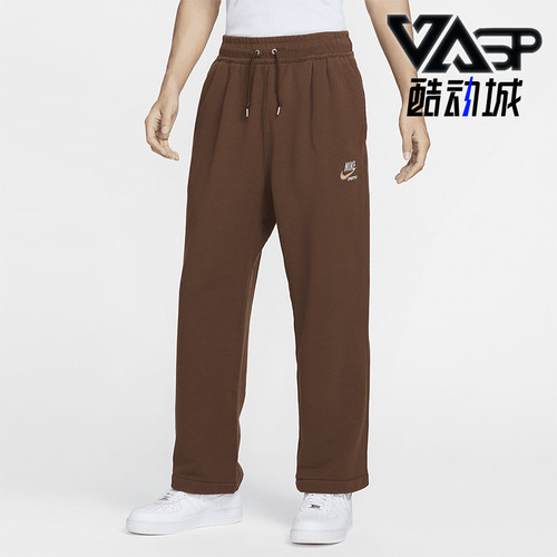 耐克男士复古休闲加厚保针织长裤