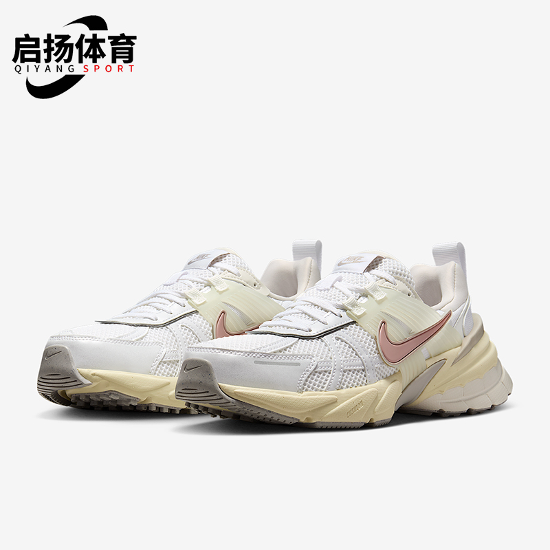 Nike/耐克正品V2K Run女士低帮轻便训练经典运动跑步鞋FD0736-112