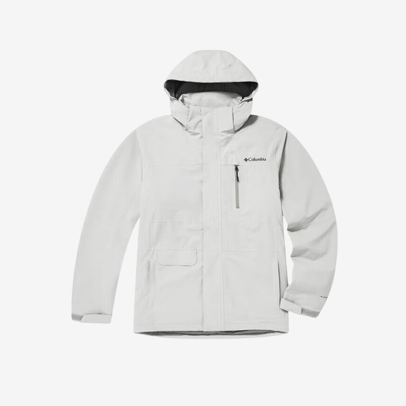 哥伦比亚男子户外防水时尚冲锋衣