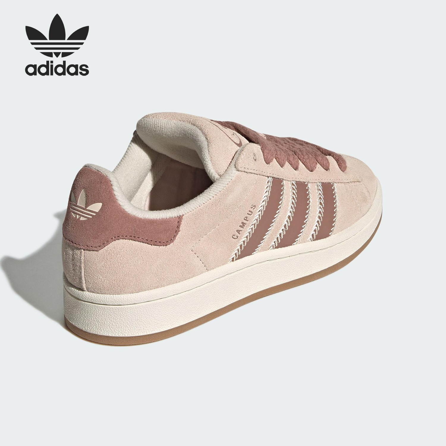 Adidas/阿迪达斯官方正品三叶草女士运动耐磨经典复古板鞋JQ5804