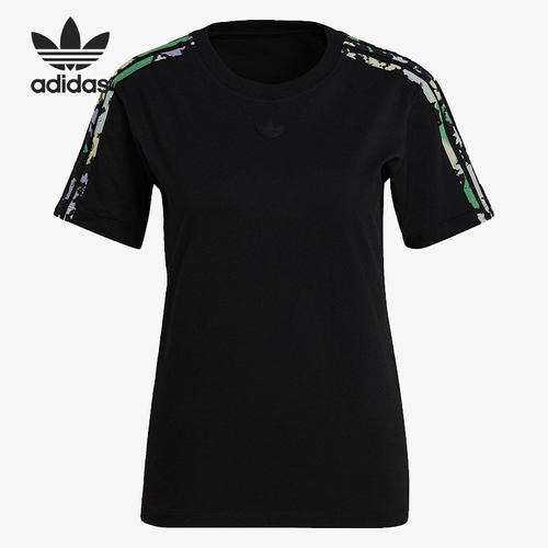 Adidas/阿迪达斯正品三叶草新款女子运动短袖T恤H15779