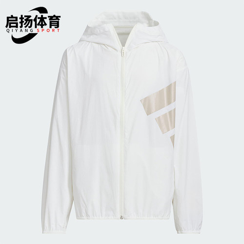 Adidas/阿迪达斯正品2025新款大童运动经典连帽夹克外套JL6961