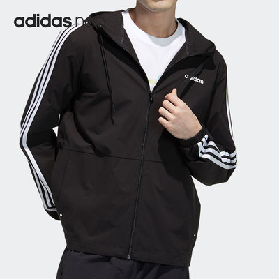 Adidas男子休闲外套运动户外