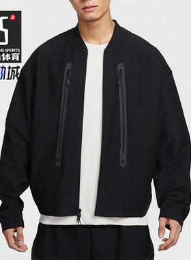 Nike/耐克正品Tech Shori男士运动宽松时尚拉链夹克HV0952-010