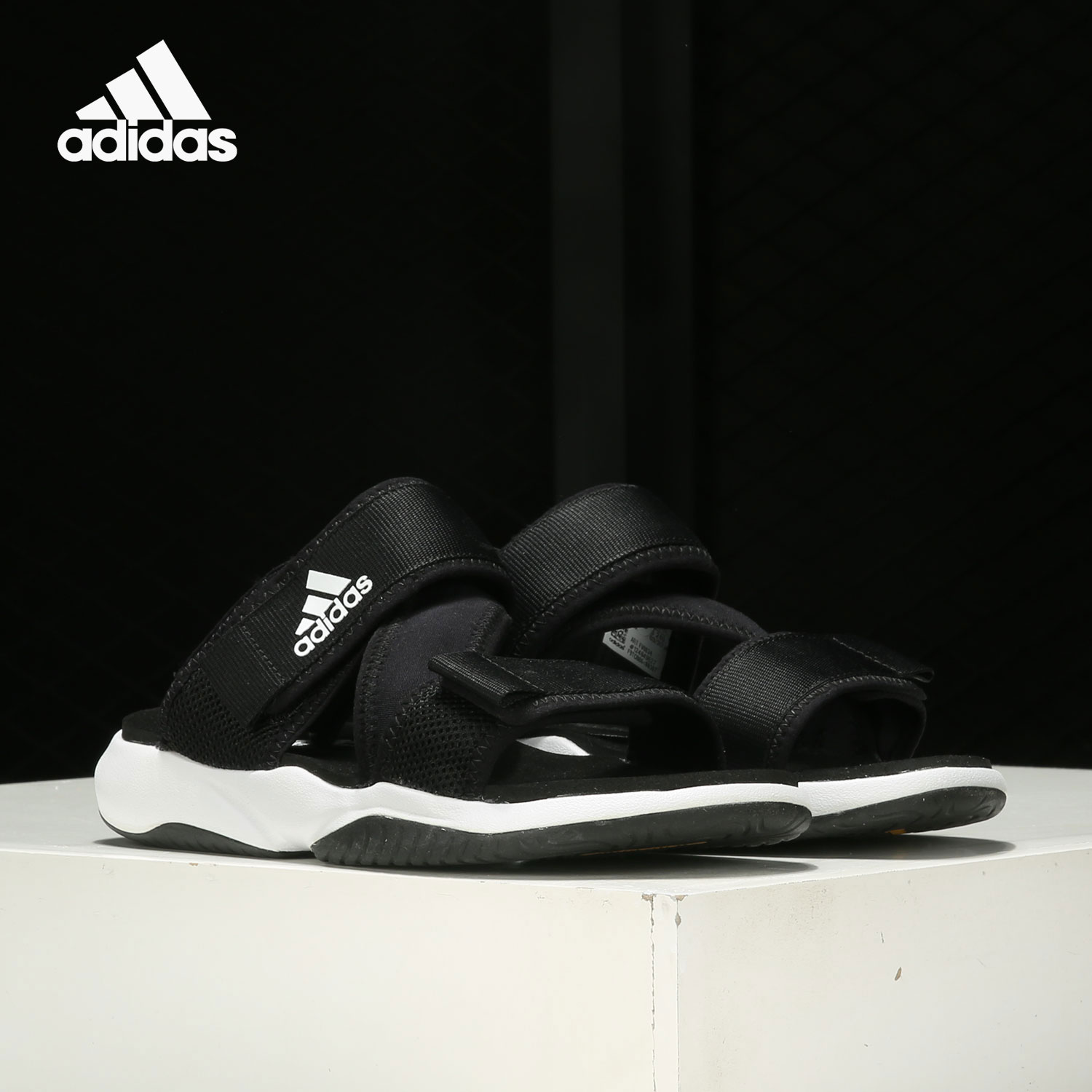 正品凉鞋Adidas/阿迪达斯