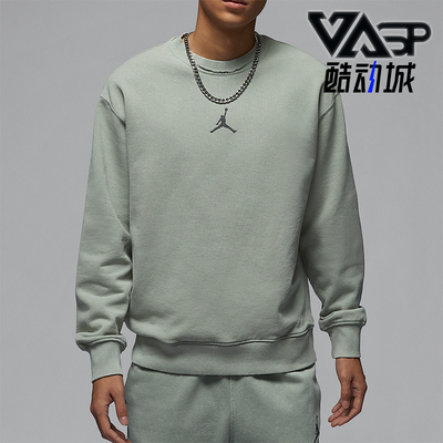 Nike/耐克正品JORDAN男士薄绒圆领运动针织卫衣HV8950-370