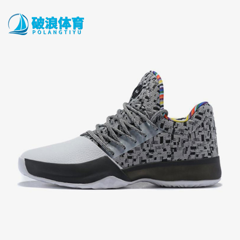 阿迪达斯男士防滑轻便篮球鞋