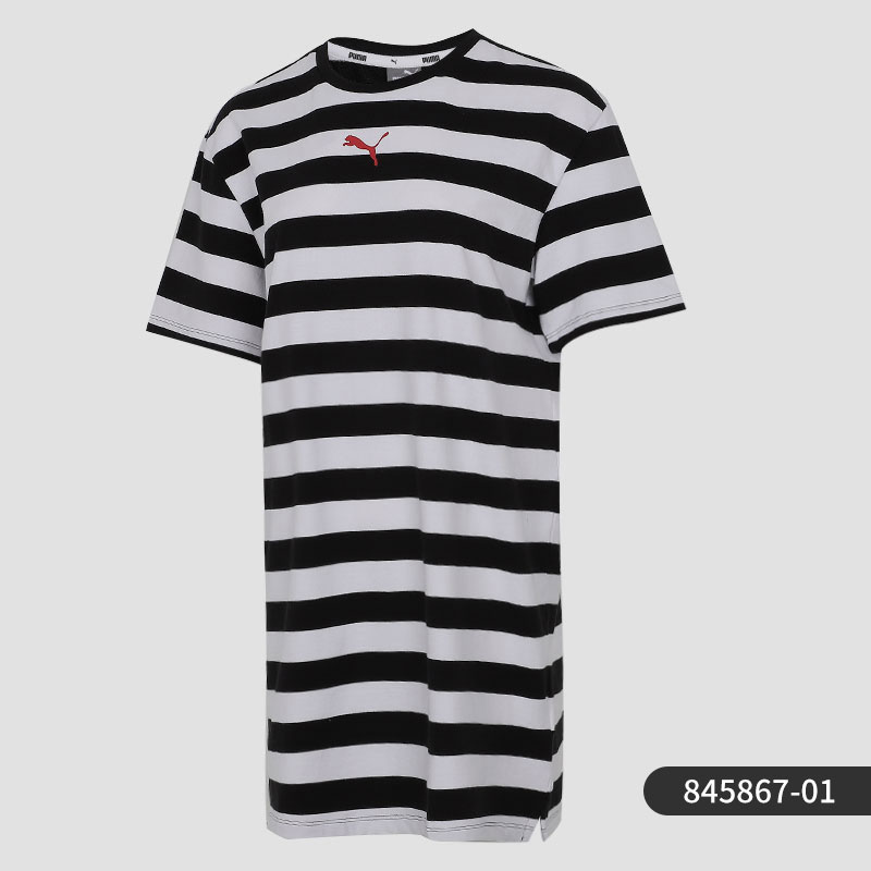 Puma/彪马正品夏季新款女子运动宽松透气半袖连衣裙845867-38