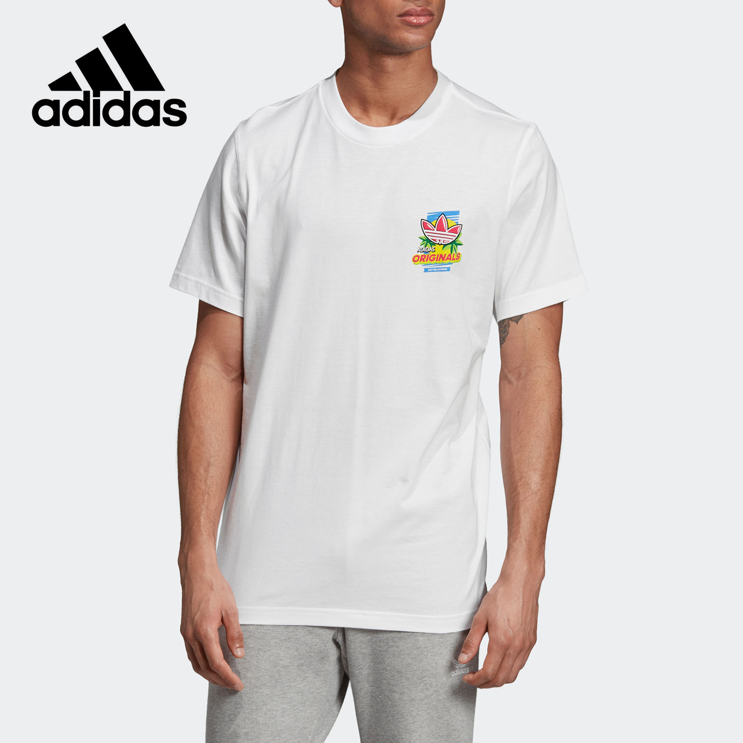 男子休闲短袖T恤秋季新品