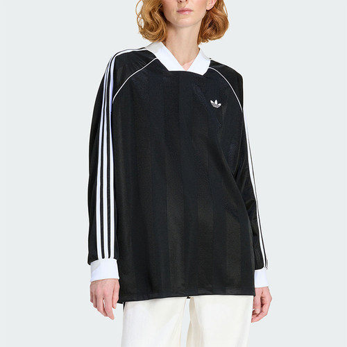 Adidas/阿迪达斯正品三叶草女士运动亲肤宽松休闲长袖T恤KD2897