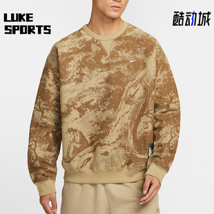 耐克正品 圆领针织卫衣HV4119 Solo 休闲时尚 297 Swoosh男士 Nike