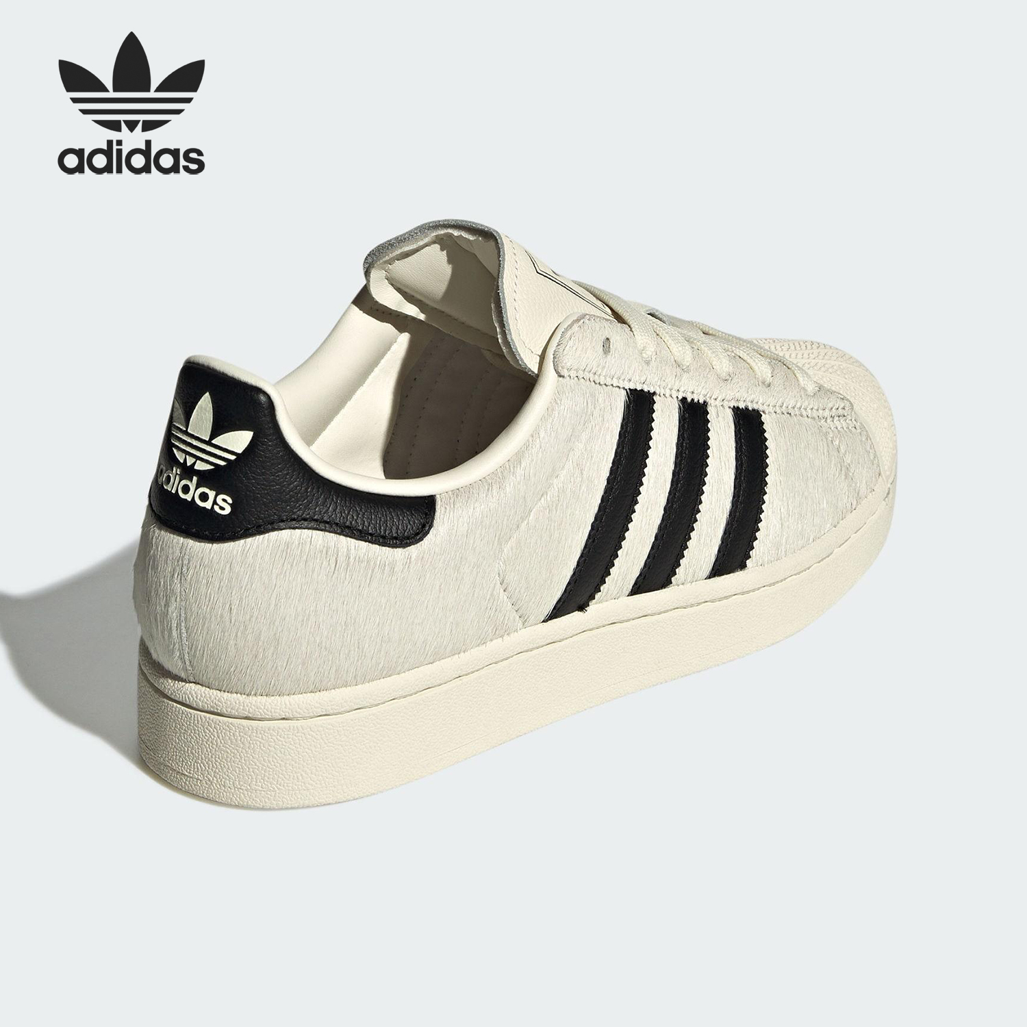 Adidas/阿迪达斯官方正品三叶草女士复古透气耐磨运动板鞋JQ7418