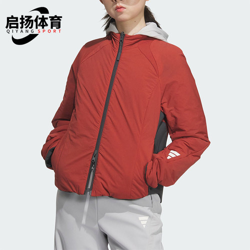 Adidas/阿迪达斯正品FUSTL W P JKT女士双面穿保暖棉服JM4247