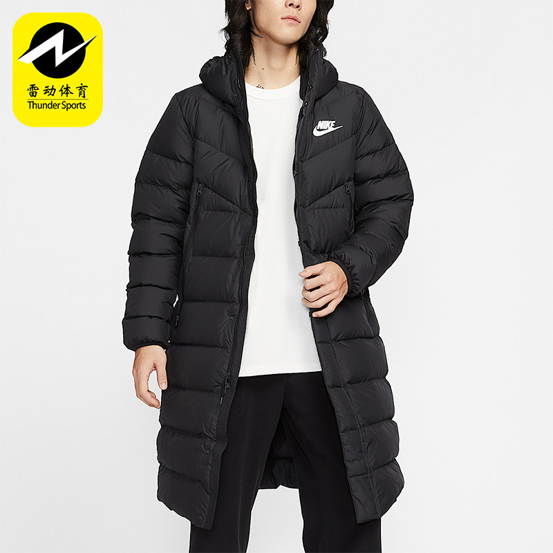 Nike/耐克正品2025秋季款男士日常运动连帽保暖羽绒服IB2963-010