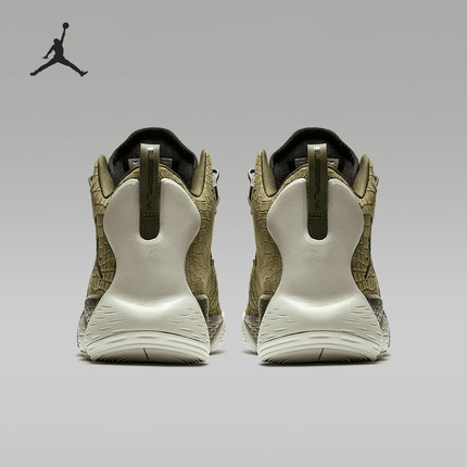 Nike/耐克正品JORDAN男士中帮绑带缓震运动篮球鞋AR0038-300