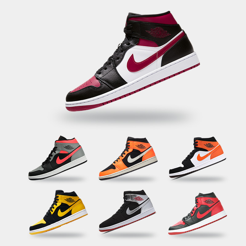 Nike/耐克正品 AIR JORDAN 1 男子运动休闲板鞋554724-074