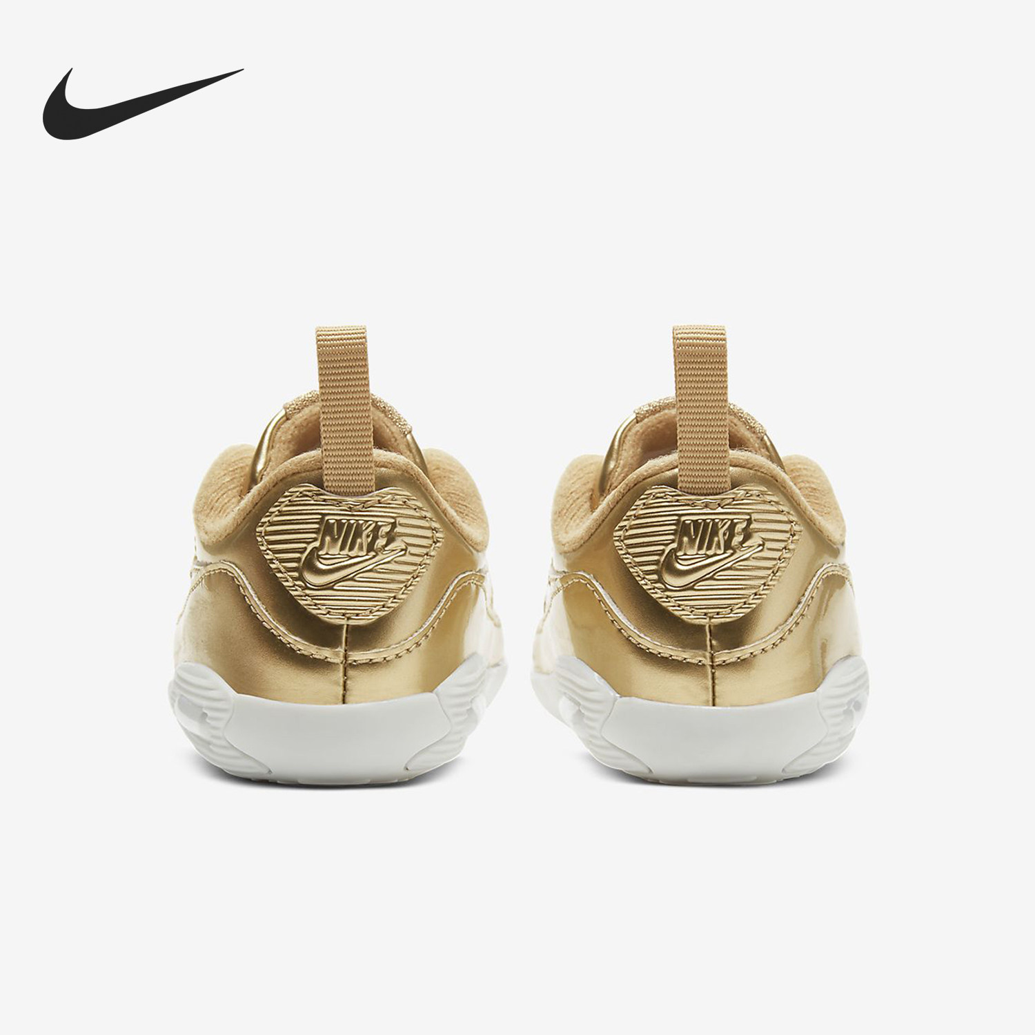 Nike/耐克正品Air Max 90 SP 液态金银 婴童新款运动休闲鞋CV2397