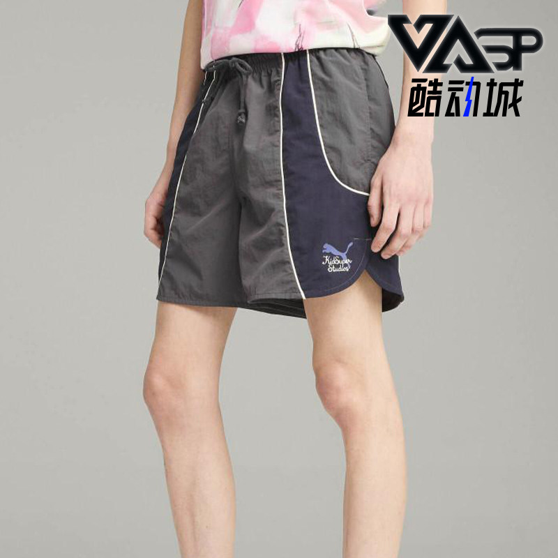 Puma/彪马正品五分短裤新款男女同款亲肤经典休闲短裤629514-78
