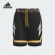 阿迪达斯正品 篮球运动短裤 SHORT Adidas 男士 JJ4999