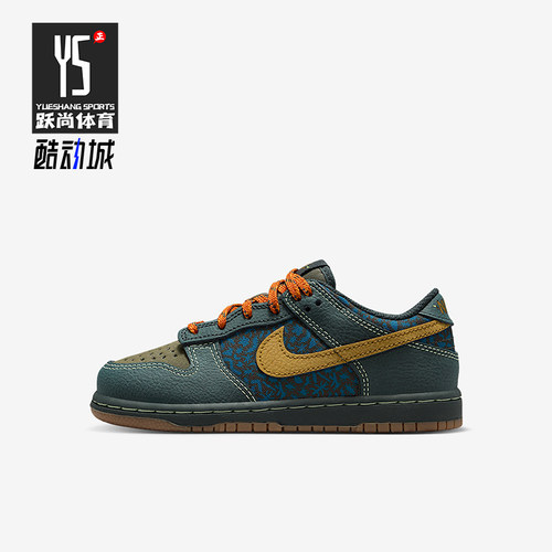Nike/耐克正品Dunk Low小童运动系带耐磨潮流休闲板鞋IH4043-364